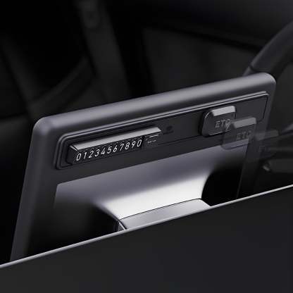 Magnetic Silicone Center Screen Frame for Tesla Model Y Juniper & Model 3 Highland