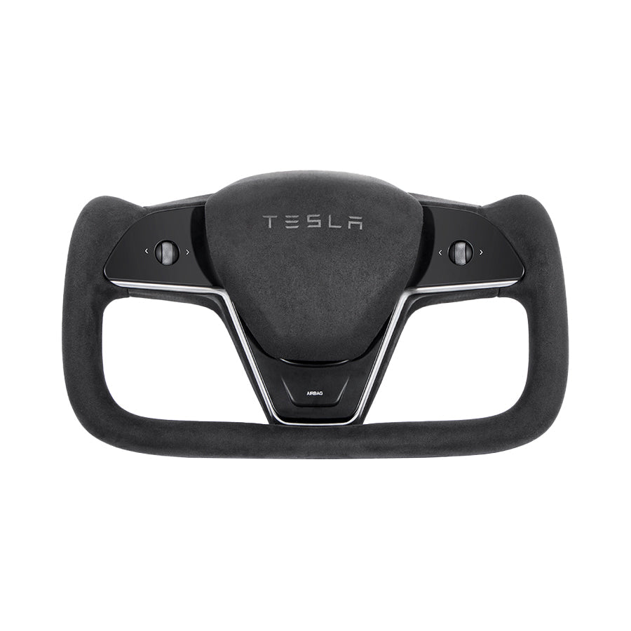 New Plaid Steering Wheel for Tesla Model 3 / Y