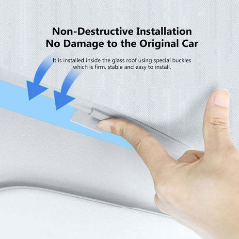 Roof Sunshade for Tesla Model 3（2017-2024+）/ Model Y（2020-2024）-TESGOD