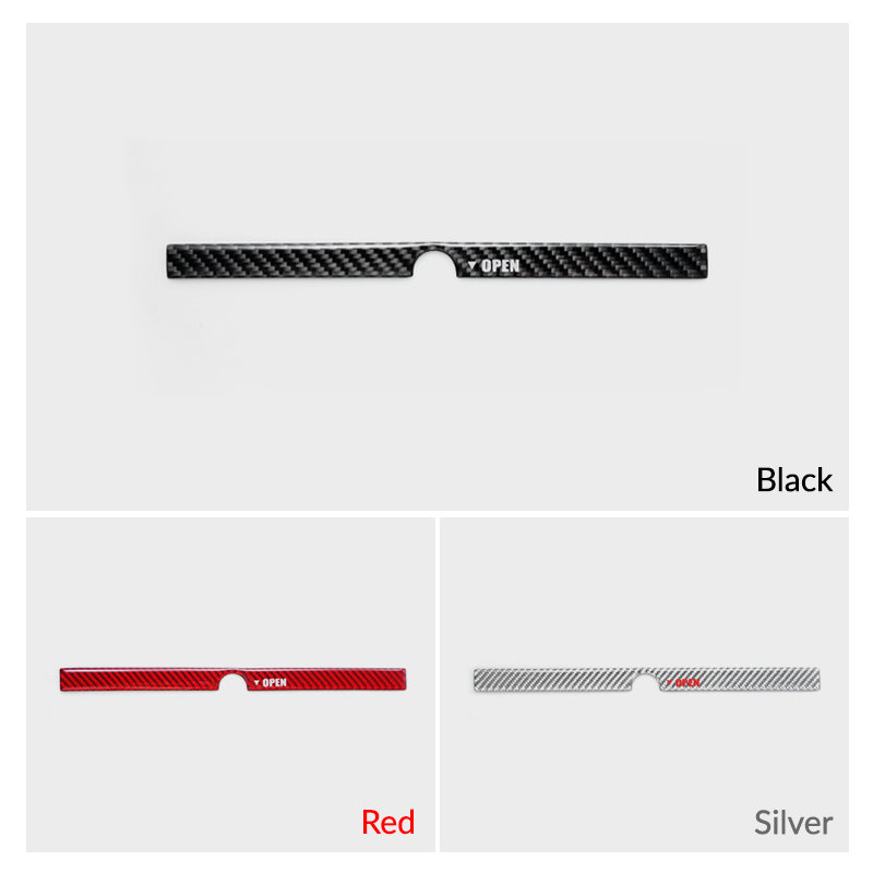 Trunk Button Indicator Sticker for Tesla Model Y Juniper (2025.03+)