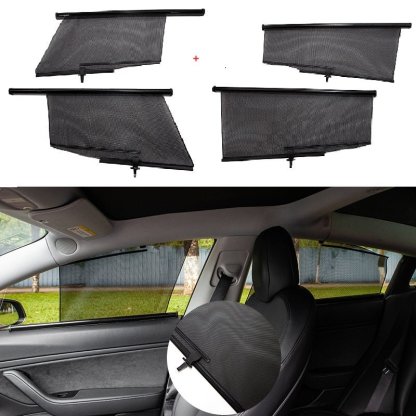 Side Window Sunshade for Tesla Model 3/Y/X/S-TESGOD