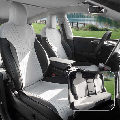 Suede Seat Covers for Tesla Model 3 & Model Y