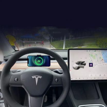 Wireless Phone Charger Holder for Tesla Model 3/Y-TESGOD