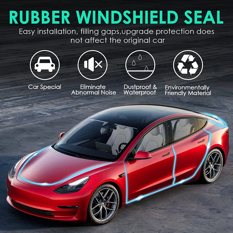 Tesla Model 3/Y Wind Noise Reduction Kit Gen 2-TESGOD