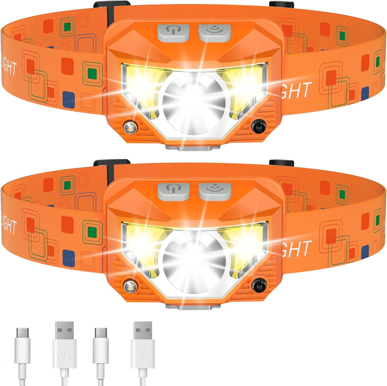 Headlamp Flashlight, 1200 Lumen Ultra-Light Bright LED