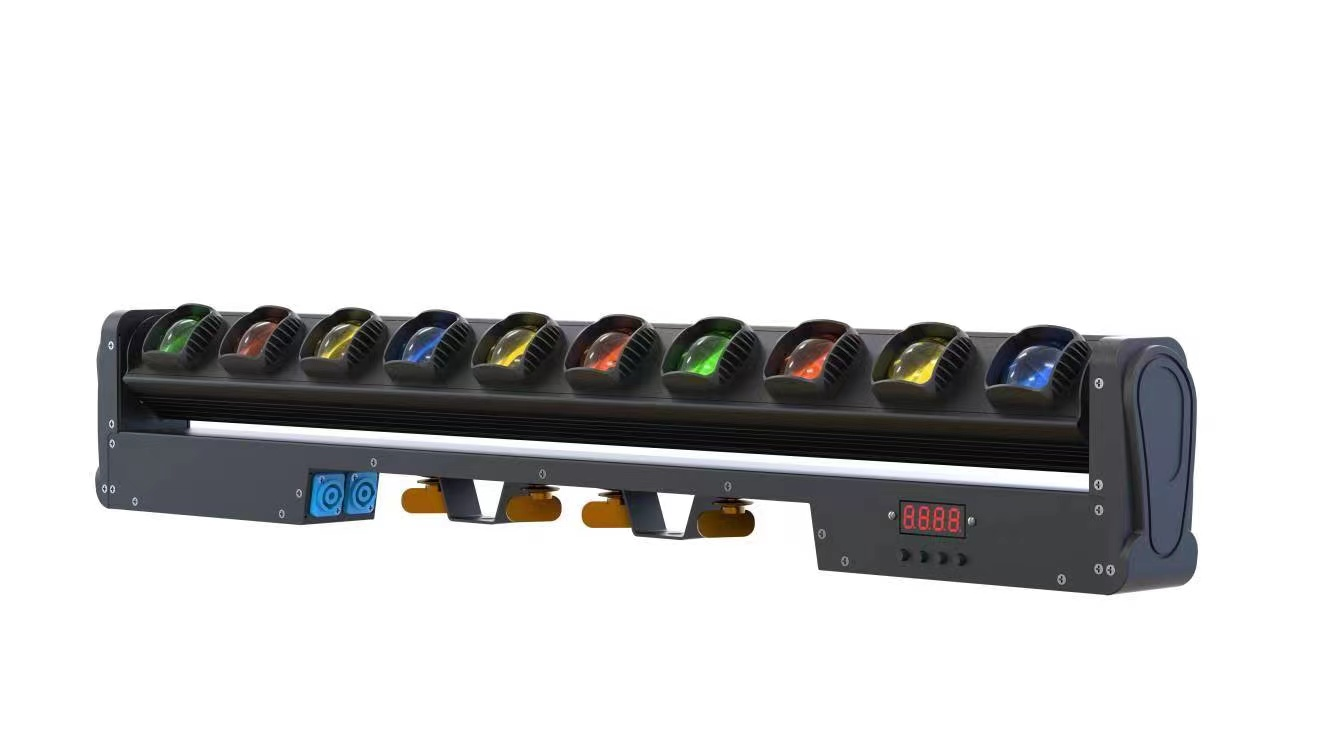 10x15W RGBW LED moving bar