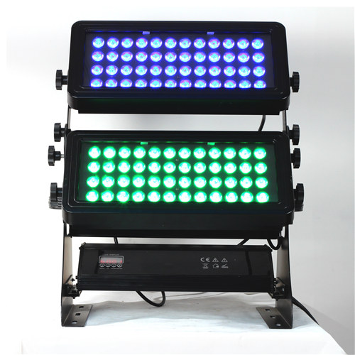 96x12W LED RGBW 4-in-1 Outdoor Floodlight Double Deck Waterproof