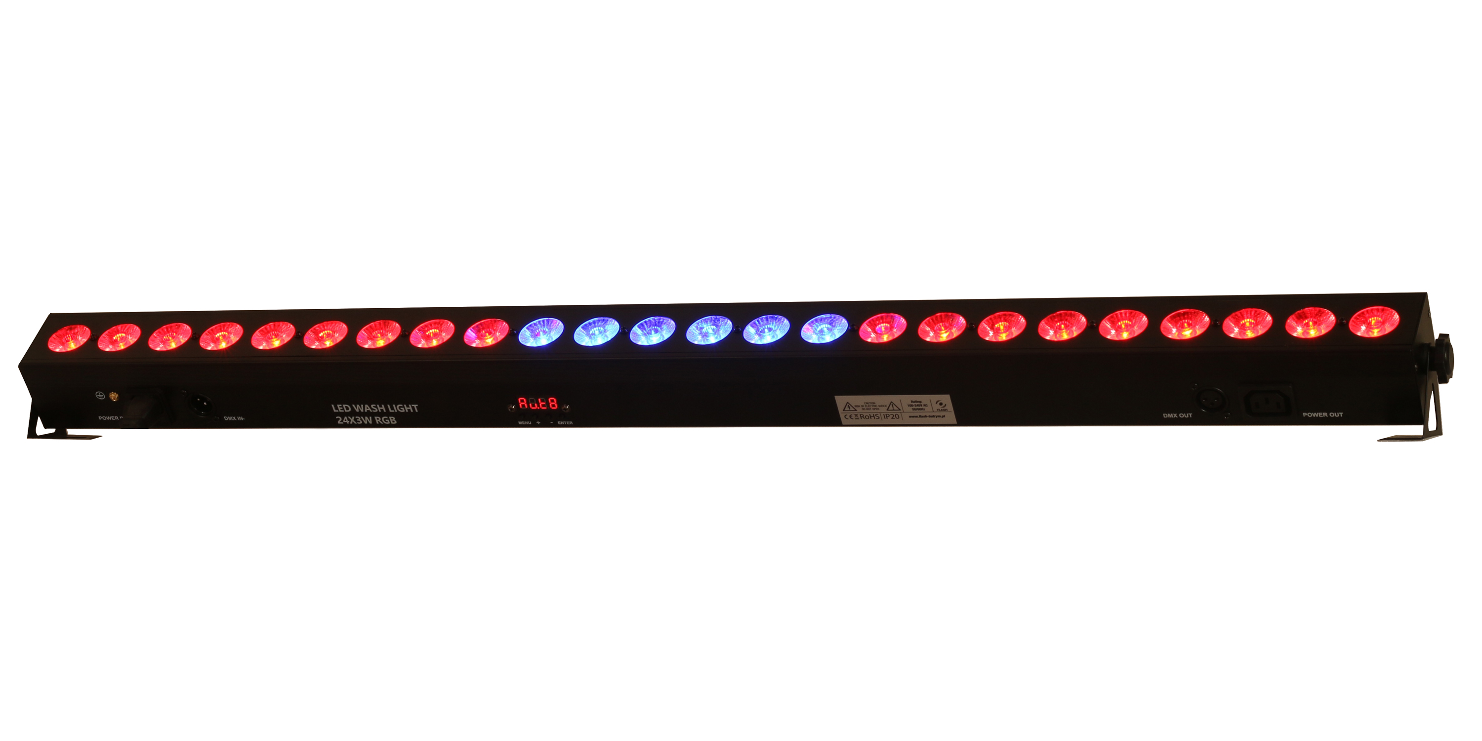 PIXEL 18x5W RGBWA- 18-sections LED Wash BAR