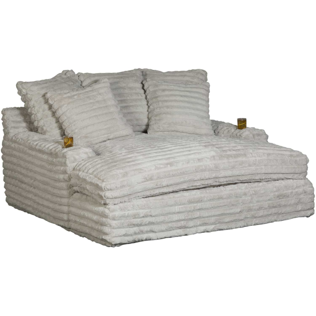 Limited Time Offer: Nestle Chaise Lounge with Dual C