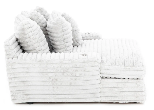 Limited Time Offer: Nestle Chaise Lounge with Dual C