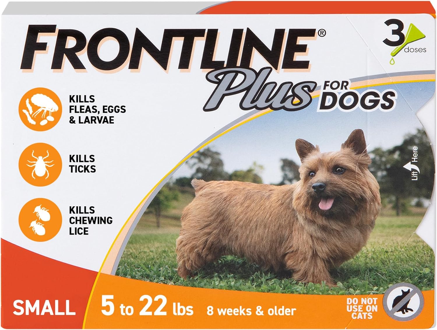 FRONTLINE® Plus for Dogs Flea and Tick Treatment 