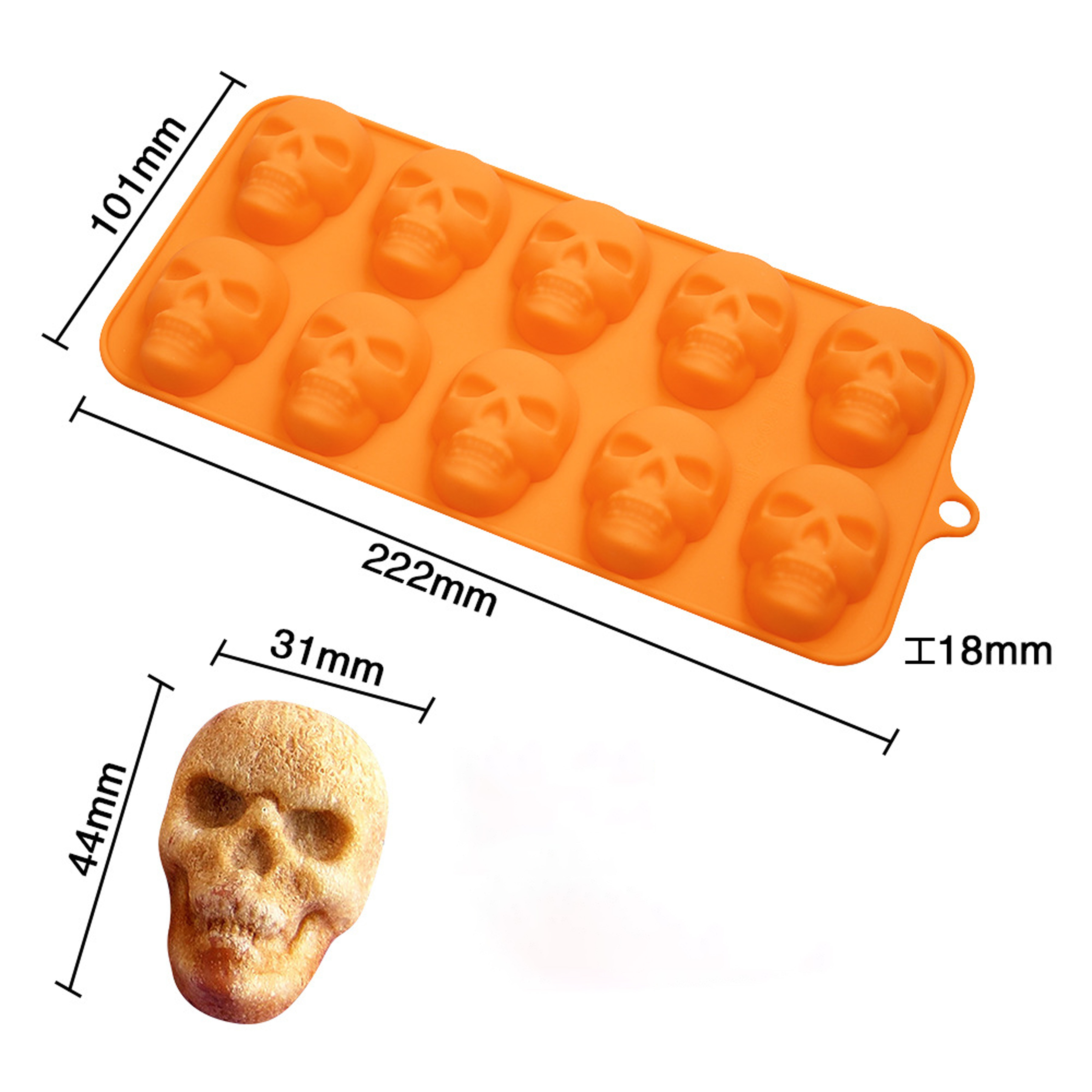 Halloween fondant molds
