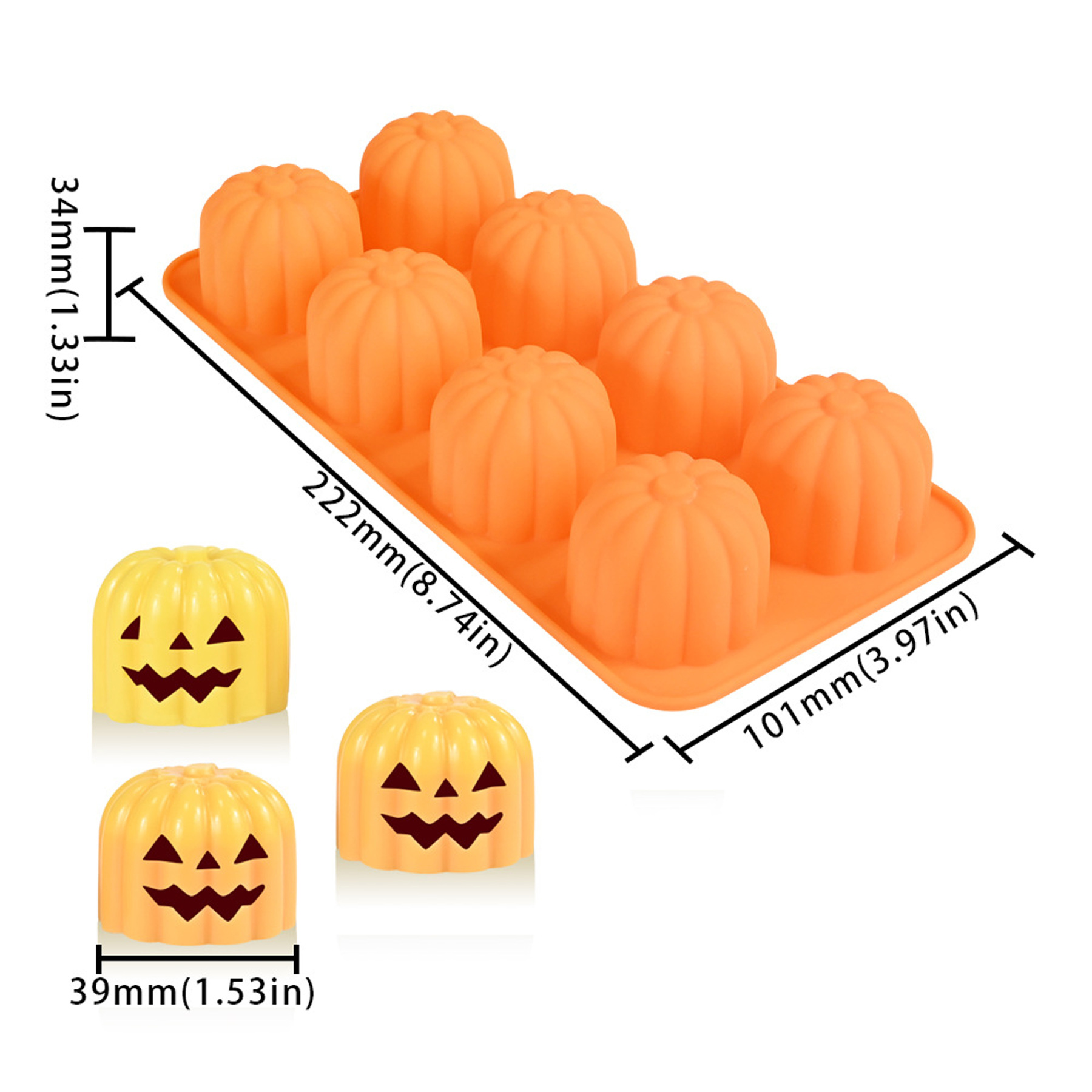 Halloween fondant molds