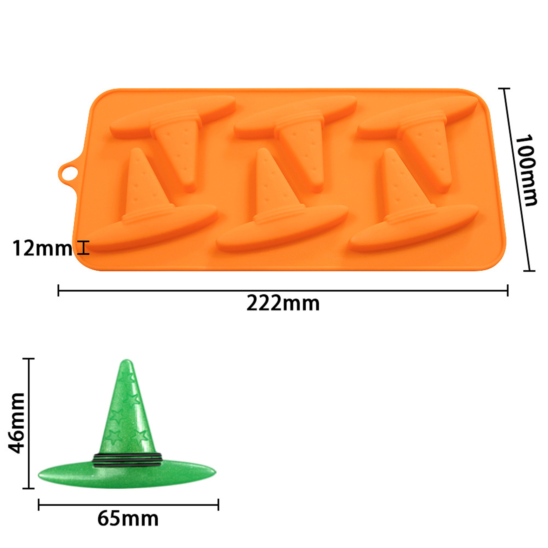 Halloween fondant molds