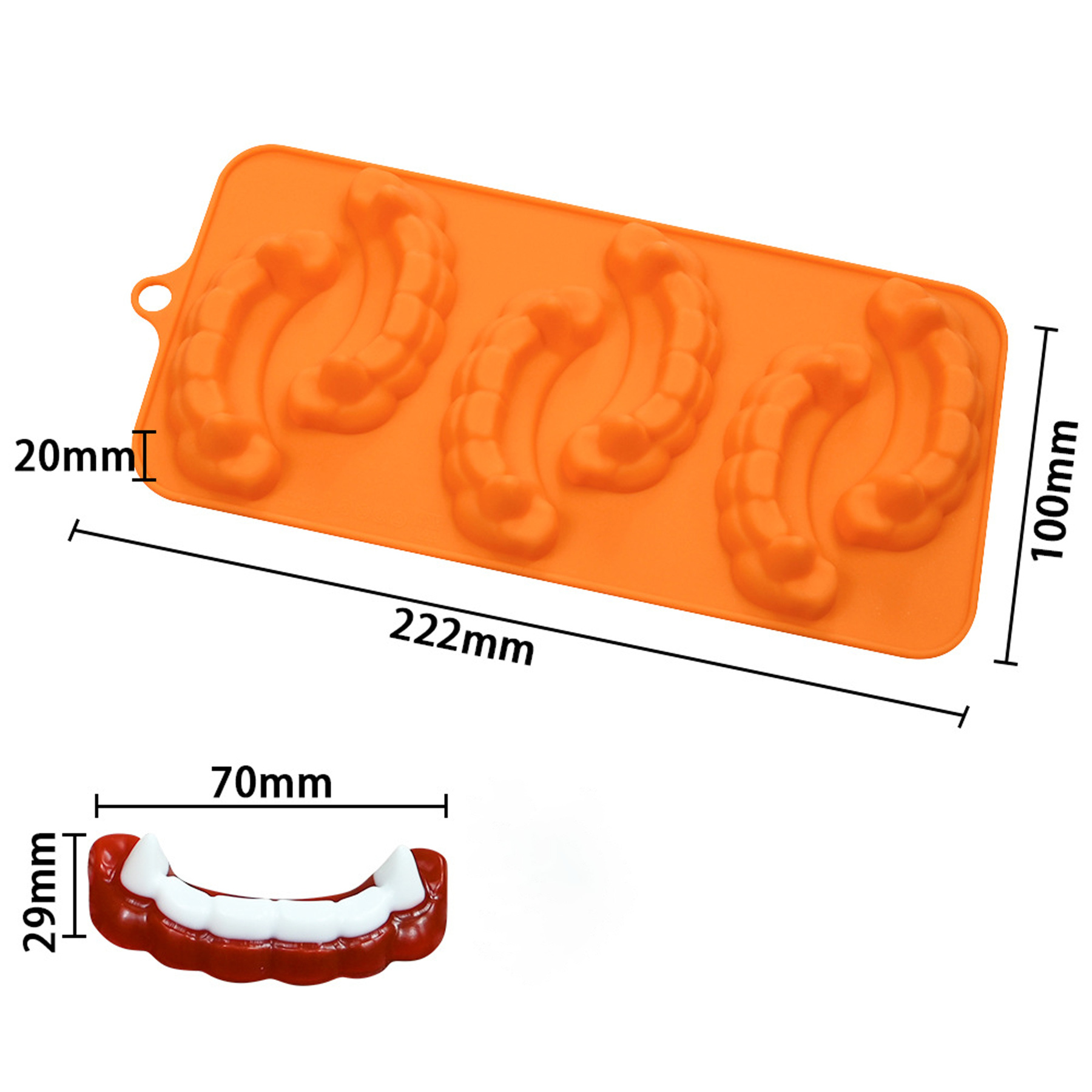 Halloween fondant molds