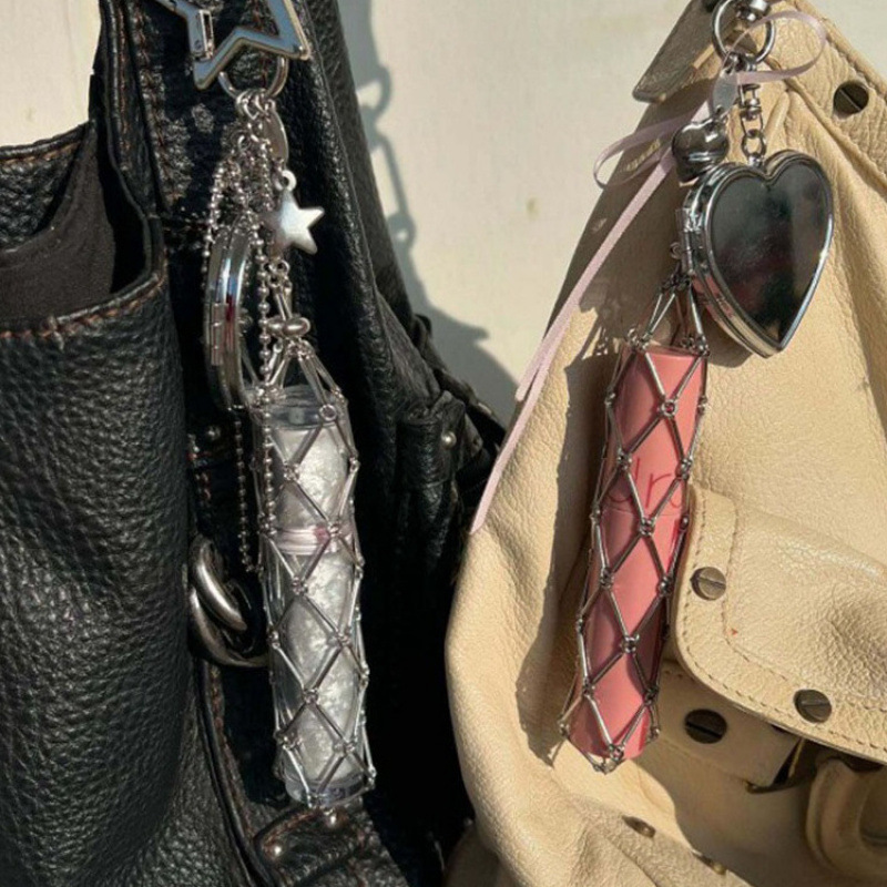 Fashion Lipstick Keychain