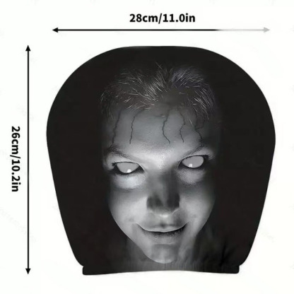 Spooky headrest cover Style C