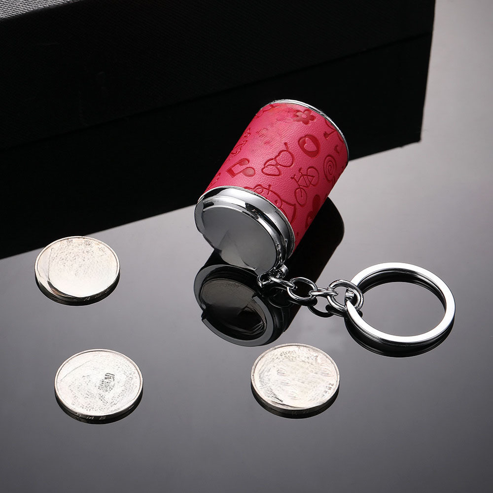 Coin jar keychain