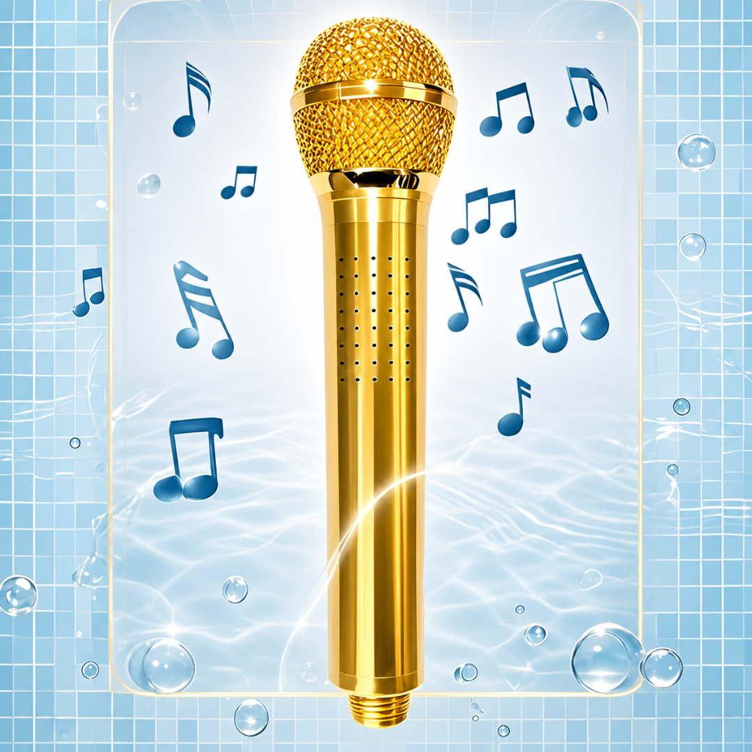 Microphone Showerhead
