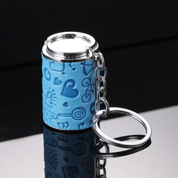 Coin jar keychain