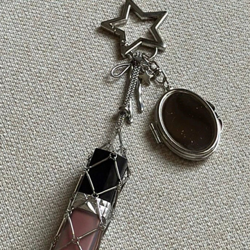 Fashion Lipstick Keychain