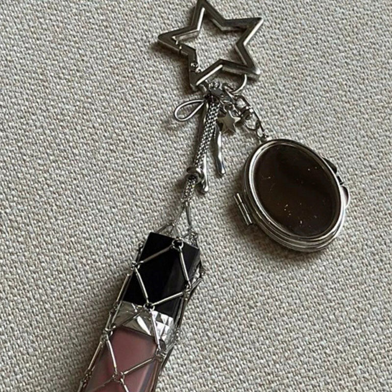 Fashion Lipstick Keychain