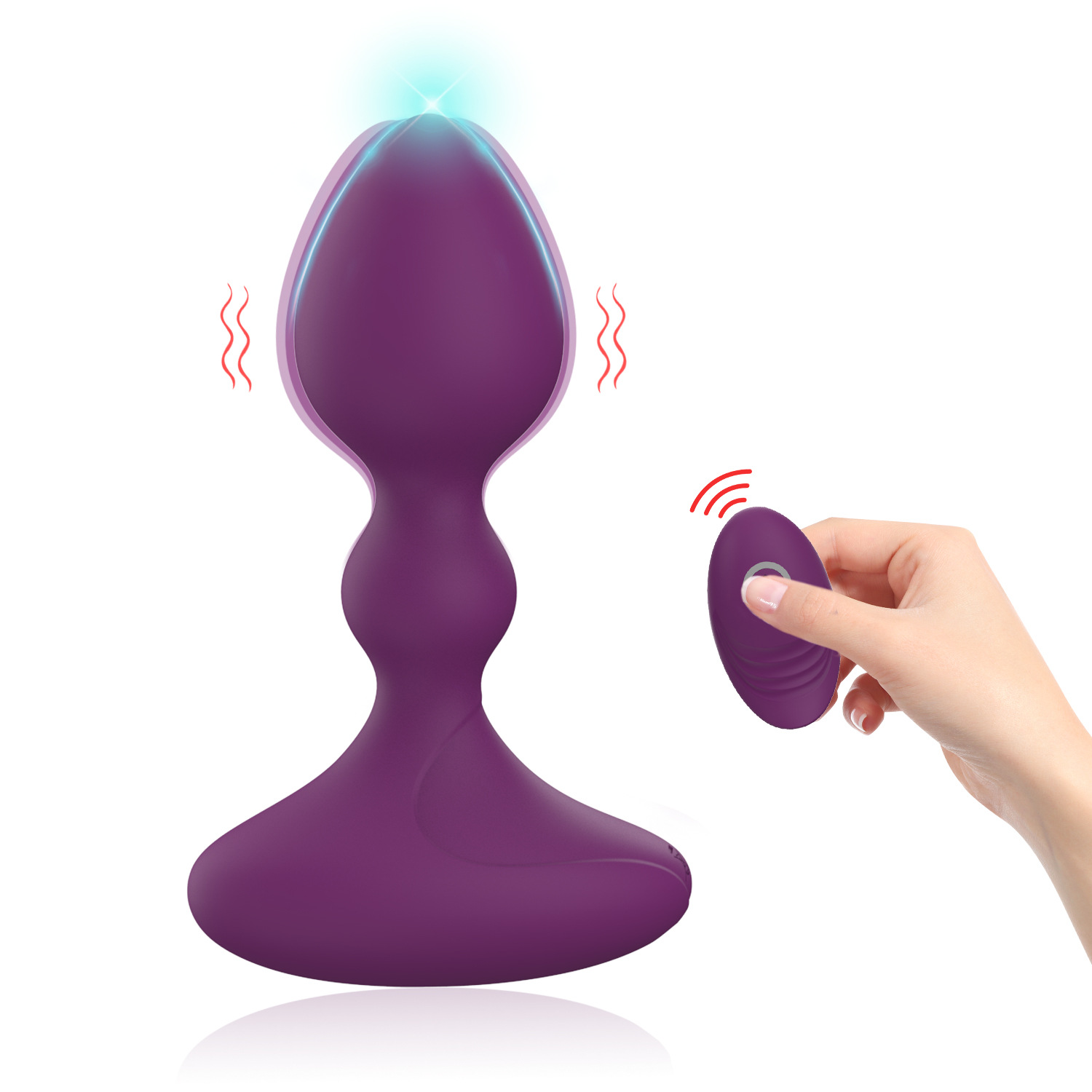 Smart wearable massager