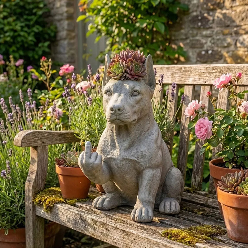 Fun French Dou Flower Pot