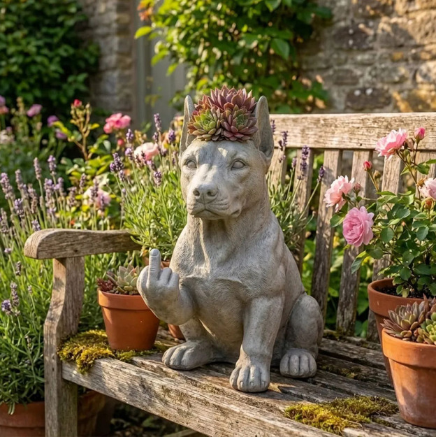 Fun French Dou Flower Pot