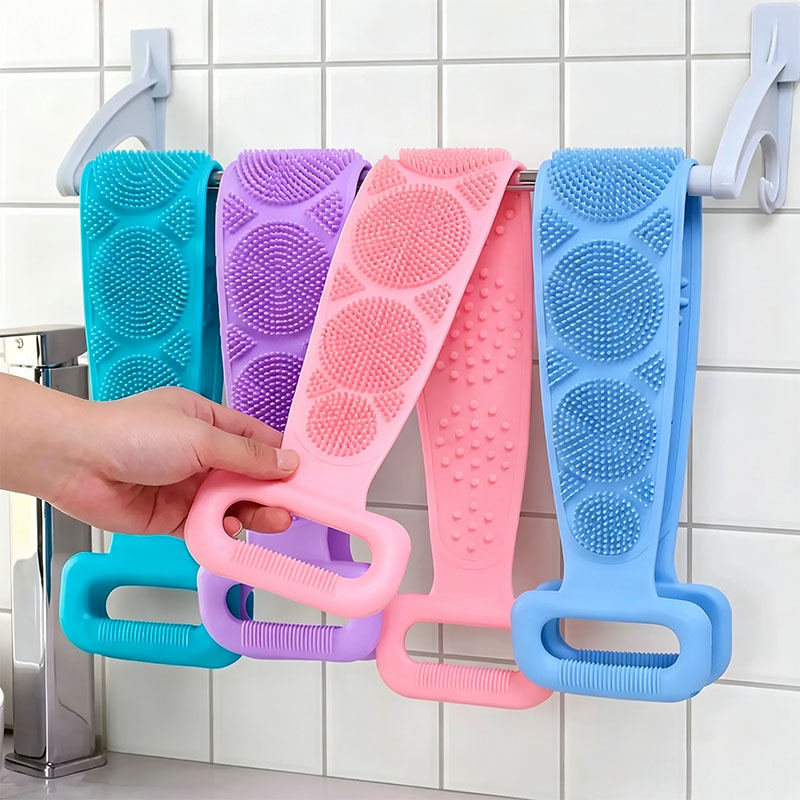 Silicone Shower Brush Set