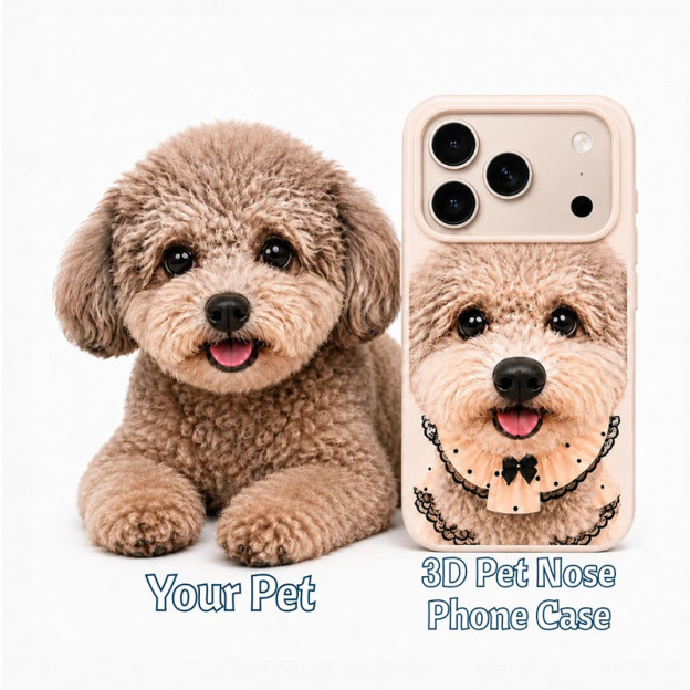 3D Pet Nose Phone Case