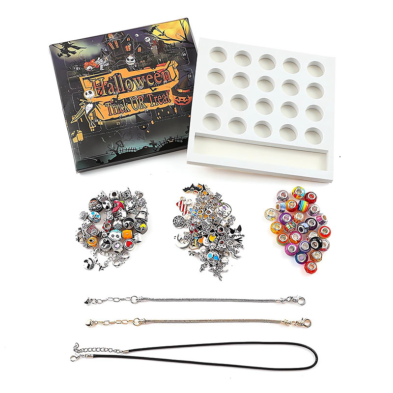 Halloween beaded bracelet set