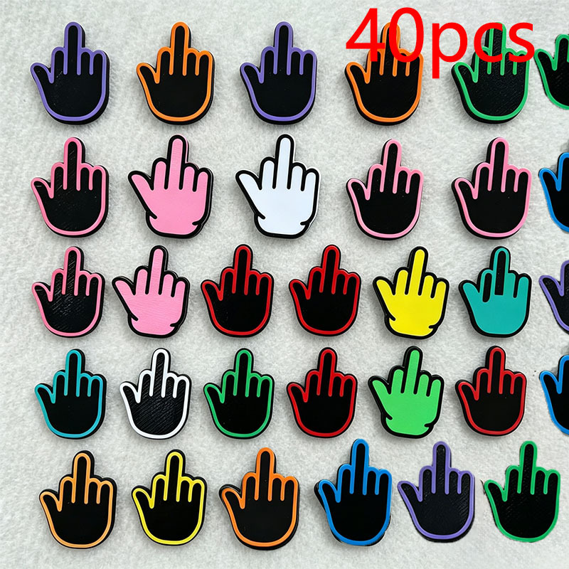 Fun Suction-Cup Middle Finger Decoration