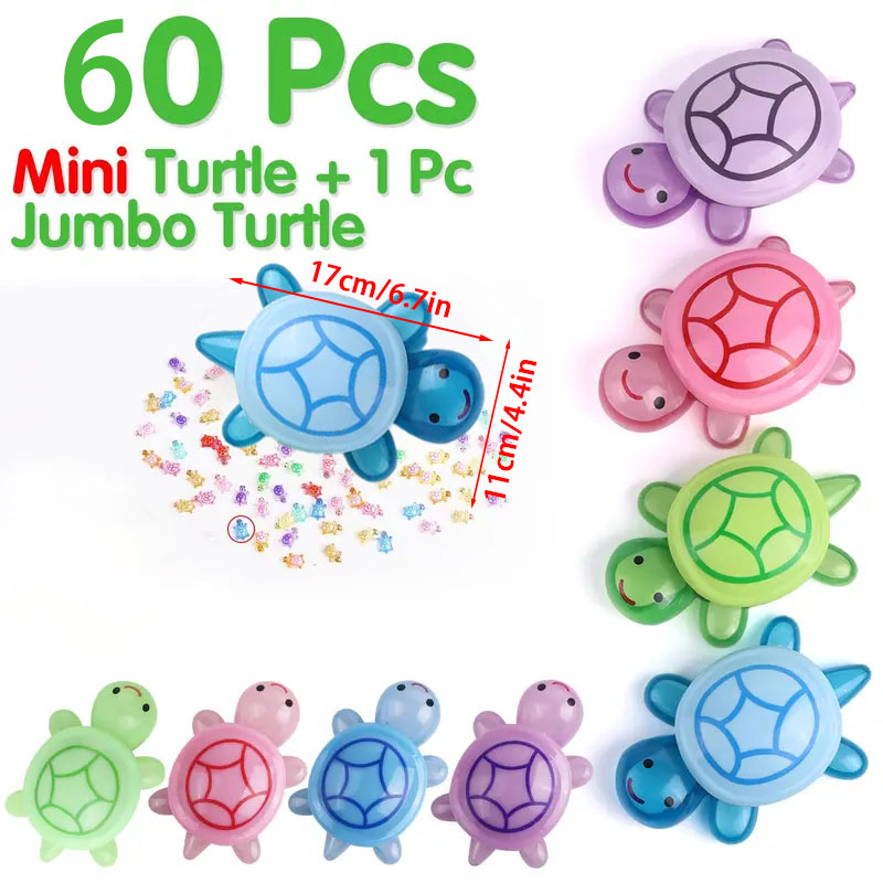 Miniature resin turtle decoration