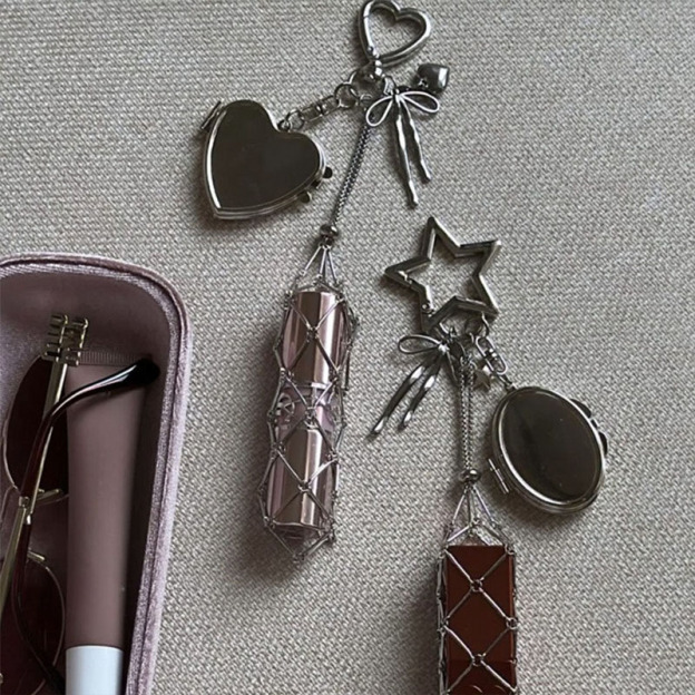 Fashion Lipstick Keychain