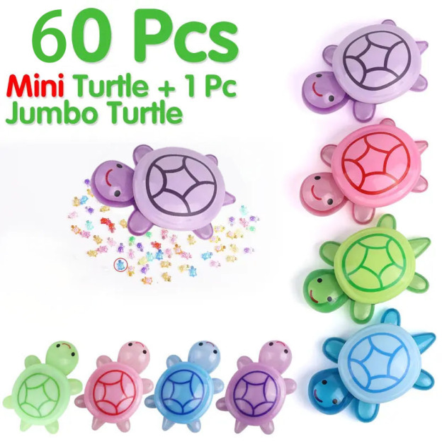 Miniature resin turtle decoration