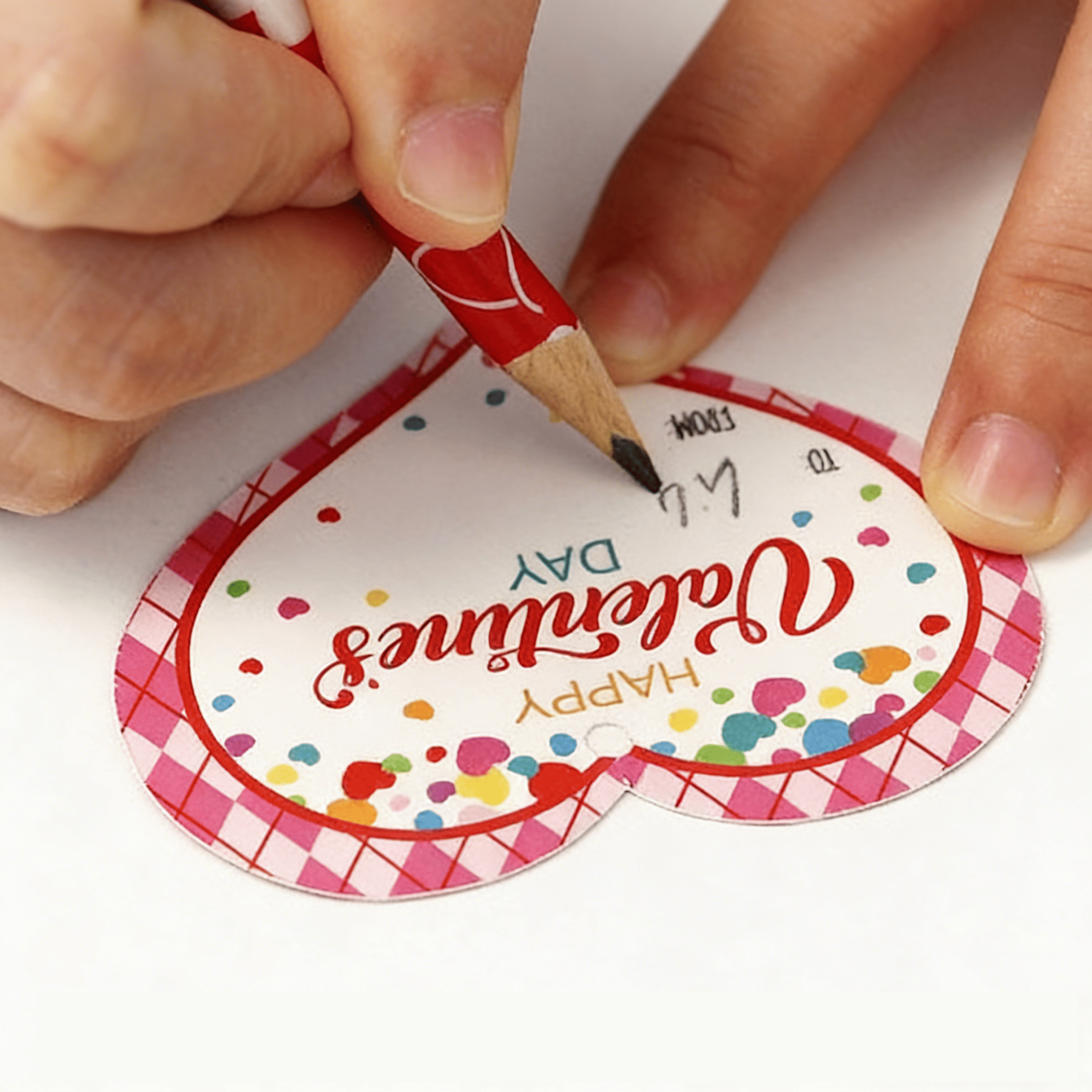 24 Pack Valentine's Day children's stationery set