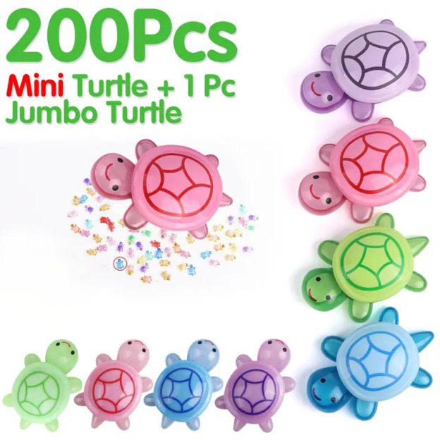 Miniature resin turtle decoration