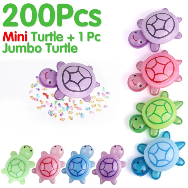 Miniature resin turtle decoration