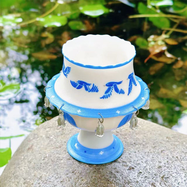 Flying Bird Animated Spinning Cup