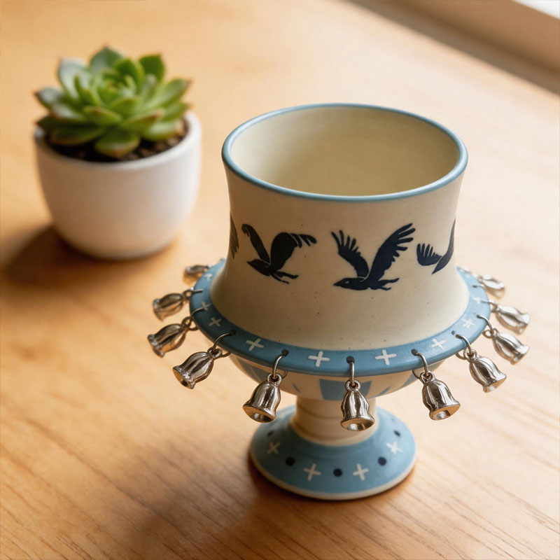 Flying Bird Animated Spinning Cup