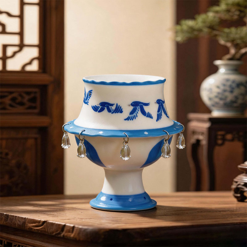 Flying Bird Animated Spinning Cup