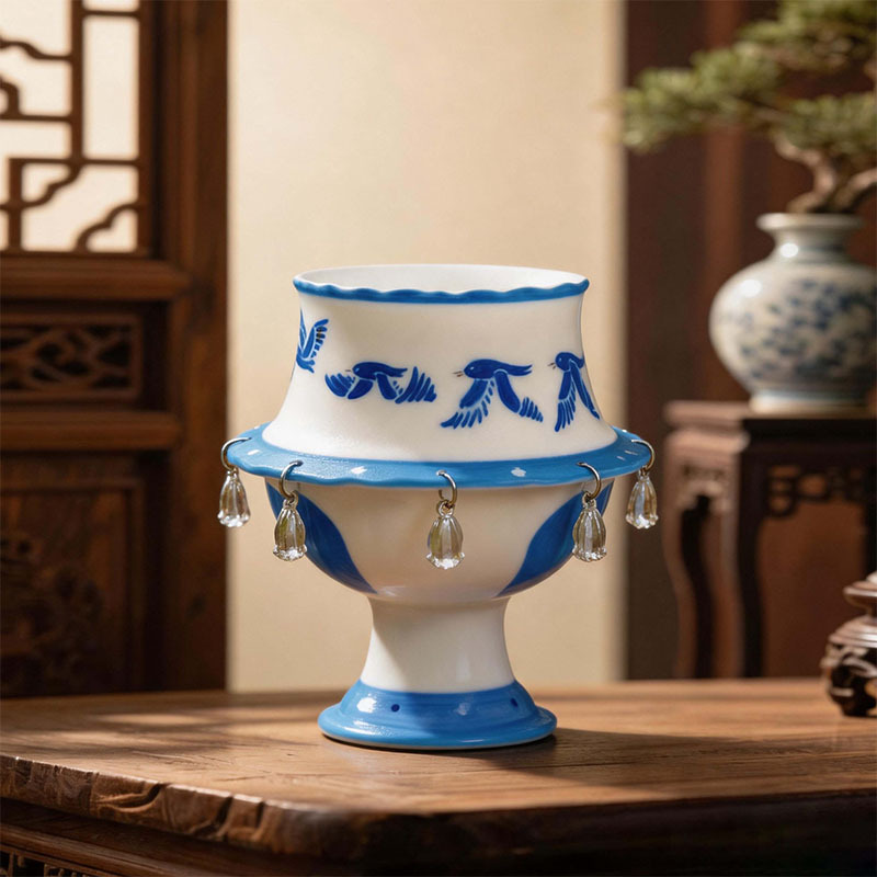 Flying Bird Animated Spinning Cup