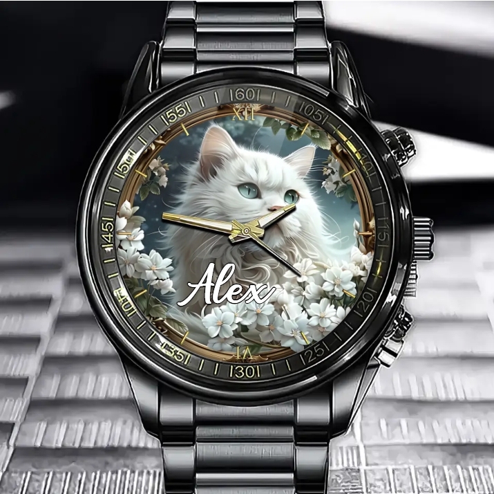 Love Cats - Cat Personalized Watches