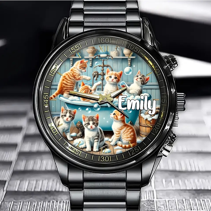 Love Cats - Cat Personalized Watches