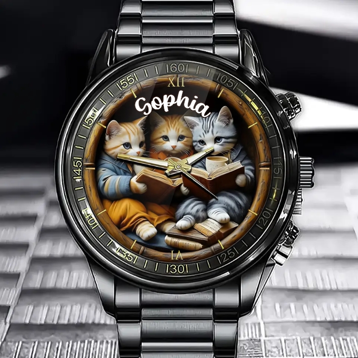 Love Cats - Cat Personalized Watches