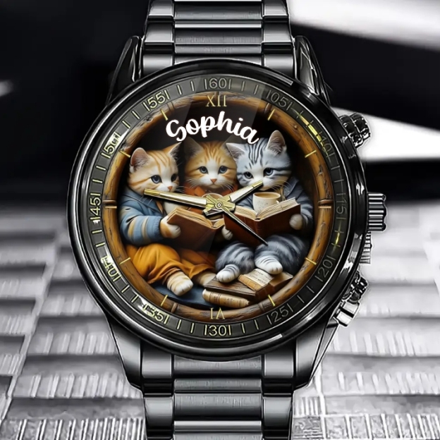 Love Cats - Cat Personalized Watches