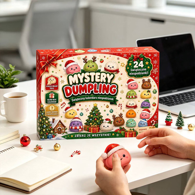 Christmas Slow-Rising Toy Countdown Calendar