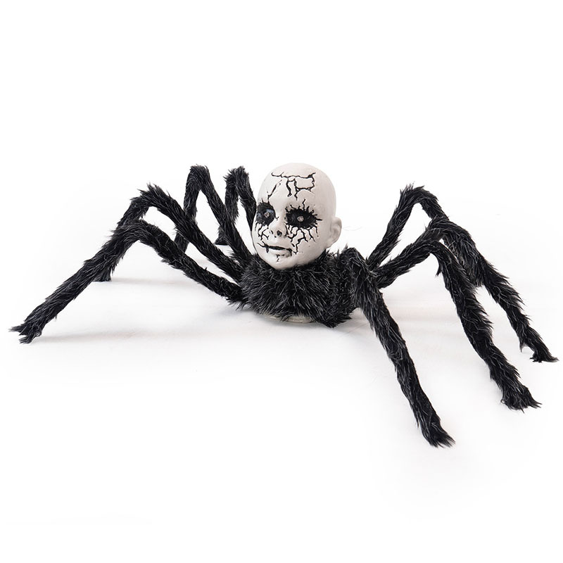 Halloween Baby-Faced Spider Toy