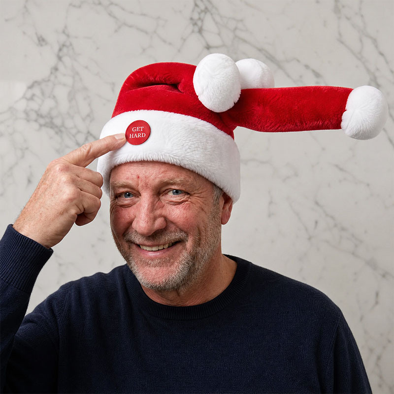 Fun Electric Wiggling Christmas Hat